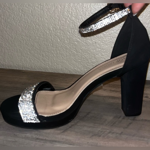 TOP MODA HIGHHEELS BLACK 7.0 - Picture 3 of 6